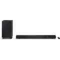 Produktbild: Sharp Speakers HT-SBW53121(BK) Q 3.1.2 Dolby Atmos/ DTS:X Soundbar with Wireless Subwoofer, Black | (102 W, 3.1.2 Kanal) (HT-SBW53121BK)