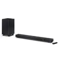 Produktbild: SHARP HT-SBW53121(BK) 3.1.2 Dolby Atmos Soundbar mit kabellosem Subwoofer, 550W, Bluetooth, HDMI eARC, Dolby Audio – abgestimmt von Devialet – Schwarz