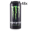 Produktbild: 48x Monster Energy Green Drink Energiegetränk Taurin Ginseng Vitamin B 500ml