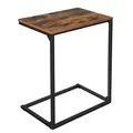 Produktbild: VASAGLE Beistelltisch rechteckig Spanplatte braun 55,0 x 35,0 x 66,0 cm, 1 St.