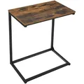 Produktbild: Vasagle Beistelltisch LNT52BX, vintage braun, Holz / Metall, rechteckig, (B/H) 55 x 66 cm