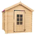 Produktbild: Timbela Kinderspielhaus  aus Holz M570R-1 1 m2 ohne Boden Dachfarbe Rot