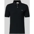 Produktbild: Gant Slim Fit Poloshirt mit Logo-Stitching in Black, Größe M