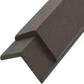 Produktbild: vidaXL Winkelleisten 5 Stk WPC 170 cm Dunkelbraun 45022