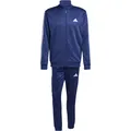 Produktbild: adidas 3 STRIPES Trainingsanzug Herren in dkblue-white, Größe XL