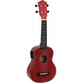 Produktbild: Dimavery UK-100 Sopran-Ukulele, flamed red (Sopran, Soprano) (26255807)