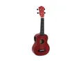 Produktbild: DIMAVERY Ukulele DIMAVERY UK-100 Sopran-Ukulele, flamed red
