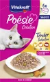 Produktbild: Vitakraft Poésie Katzenfutter Création Tender Selection in Sauce 6 x 85 g