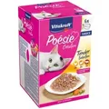Produktbild: Vitakraft Poésie Création in Sauce Nassfutter Katze Multipack (6 x 85 g) 4 Packungen