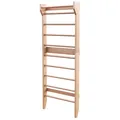 Produktbild: Physionics® Sprossenwand - bis 100kg,  aus Holz - Kletterwand, Indoor Kletterger