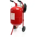 Produktbild: Xpotool - Mobiles Sandstrahlgerät 38 l, Druckluft Sandstrahler mit Zubehör, zum Rost Entfernen und Farbe Entfernen, Sandstrahlanlage Strahlgerät