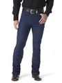 Produktbild: Herren Cowboy Cut Slim Fit Traditioneller Boot Cut Jeans, Navy, 32W / 32L