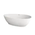 Produktbild: Badewanne freistehend Indoorbadewanne DELIA Weiß 180x90x58 Spa 2 Personen