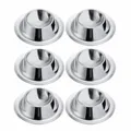 Produktbild: Westmark 6 Eierbecher, rund, stapelbar, 8,5 cm, Rostfreier Edelstahl, Silber