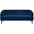 Produktbild: Beliani 3-Sitzer-Sofa, Hellblau, Textil, 191x73x73 cm, Wohnzimmer, Sofas & Couches, Sofas, 3-Sitzer Sofas