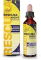 Produktbild: Original Bach RESCURA NIGHT Tropfen alkoholfrei: (ehemals Rescue) Bachblüten-Mischung + White Chestnut, 20ml