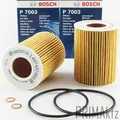 Produktbild: 2x BOSCH 1457437003 Ölfilter filtereinsatz für BMW 3er E36 E46 5er E39 E38 X3 Z3