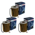Produktbild: 3x BOSCH Ölfilter 1 457 437 003 Oil Filter