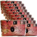 Produktbild: 10X 1A PHOTO PORST Einwegkamera Edition Amore & Liebe mit Herzen, mit Blitz, Batterien und Film (10er Pack, je 27 Aufnahmen)