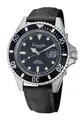 Produktbild: Eichmüller Taucheruhr 3462-02S Schwarz Lederband 20ATM 43 mm