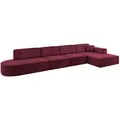 Produktbild: Altdecor Ecksofa, Bordeaux, Textil, 5-Sitzer, 412x165 cm, Wohnzimmer, Sofas & Couches, Wohnlandschaften, Ecksofas