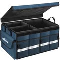 Produktbild: Kofferraumtasche Kofferraum Organizer mit Deckel Autobox Auto Box Tasche Wass...