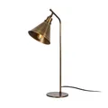 Produktbild: Sivani MR-610 Tischleuchte Tischlampe Metall gold antik E27 Wohnzimmer H50cm