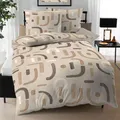 Produktbild: Kaeppel Biber Bettwäsche Elements cappuccino 155x220 cm + 80x80 cm