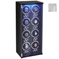 Produktbild: VEVOR Automatik-Uhrenbeweger, Watch Winder, Uhrenbeweger für Automatikuhren, Automatischer Uhrenbeweger mit Platz für 8 Uhren, LED Beleuchtung, 150–207 mm Einstellbar Riemenlänge