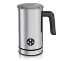 Produktbild: Arendo Milchaufschäumer elektrisch, Doppelwandgehäuse, 4 Programme, Antihaftbeschichtung, 500 W, Heiß & Kaltaufschäumen (150 & 300 ml), für Cappucino / Latte Macciato