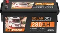 Produktbild: Solarbatterie 280Ah 12V EXAKT DCS Wohnmobilbatterie Batterie ersetzt 260Ah