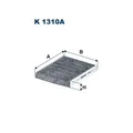 Produktbild: 1x Filter, Innenraumluft FILTRON K 1310A passend für MAZDA TOYOTA