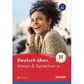Produktbild: Deutsch üben Hören & Sprechen A1. Buch mit Audios online