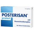 Produktbild: Posterisan protect Hämorrhoidenzäpfchen bei Reizungen, als Hautschutz und zur Prophylaxe, 10 Stk