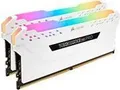 Produktbild: CORSAIR Vengeance RGB PRO - DDR4 - 16 GB: 2 x 8 GB - DIMM 288-PIN - 3200 MHz / PC4-25600 - CL16 - 1.35 V - ungepuffert - non-ECC - weiß