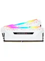 Produktbild: Corsair Vengeance RGB PRO DDR4-3200 - 16GB - CL16 - Dual Channel (2 pcs) - Intel XMP - Weiß mit RGB CMW16GX4M2C3200C16W