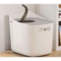 Produktbild: Hagen Pixi Box, Katzentoilette, grau, 48 x 41 x 52 cm