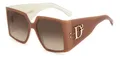Produktbild: Dsquared2 D2 0096/S NUDE BEIGE/BROWN SHADED 56/17/140 Damen Sonnenbrillen