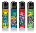 Produktbild: Clipper Feuerzeug 4er Set: (420 Robots)