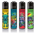 Produktbild: Clipper® Feuerzeuge 4er Set: 420 Robots