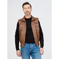 Produktbild: JCC Lederweste BigVest2 braun 5XL (60)