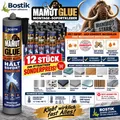 Produktbild: 12 STÜCK Bostik MAMUT GLUE Montagesofortkleber 450 g flexibel weiß SMP Hybrid