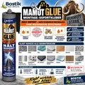 Produktbild: Bostik MAMUT GLUE Montagesofortkleber 450 g flexibel weiß SMP Hybrid hält sofort