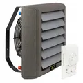 Produktbild: NeoAir EVO 35 Wasser-Lufterhitzer Hallenheizung Set 35 kW mit Wandhalterung und 3-Stufen-Regler mit Thermostat