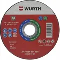 Produktbild: Würth 125x1,0mm Trennscheibe Für Metall Und Stahl