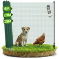 Produktbild: AREBOS Weidezaun & mobiler Hundezaun 15m - Camping Zaun für Hunde ohne Strom