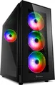 Produktbild: Sharkoon TG5 Pro RGB Gehäuse, ATX schwarz