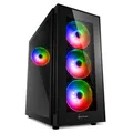 Produktbild: Sharkoon TG5 PRO RGB - Tower - ATX - Seitenteil mit Fenster (gehärtetes Glas)