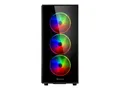 Produktbild: Sharkoon TG5 PRO RGB - Tower - ATX - Seitenteil mit Fenster (gehärtetes Glas)