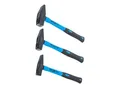 Produktbild: BGS Schlosserhammer-Satz Fiberglasstiel DIN 1041 300 / 500 / 800 g 3-tlg. ; BGS technic (3845)